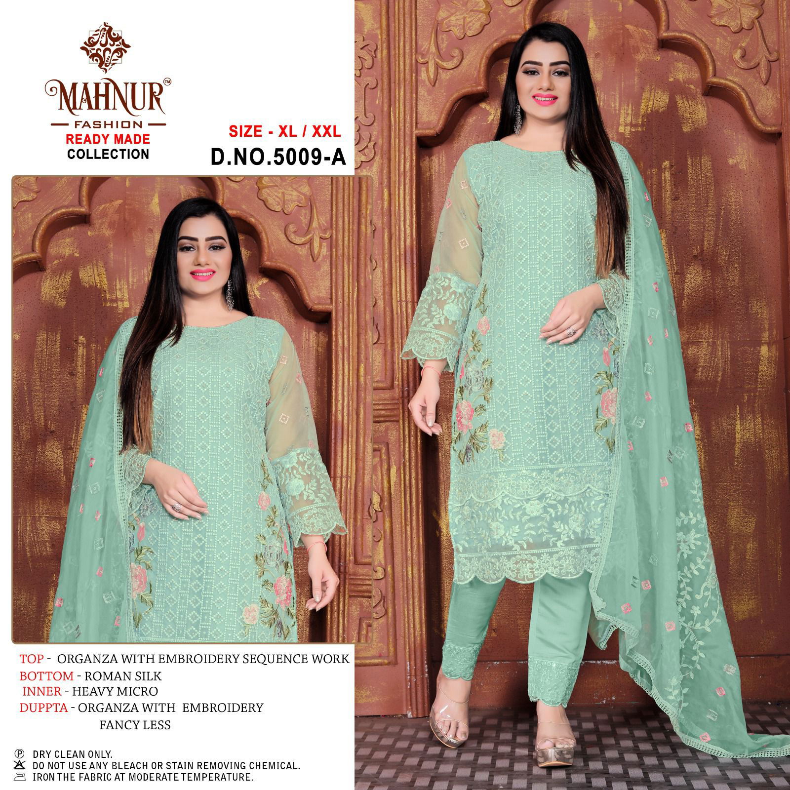 Mahnur 5009 Pakistani Readymade Catalog
